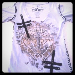 Affliction t-shirt size medium